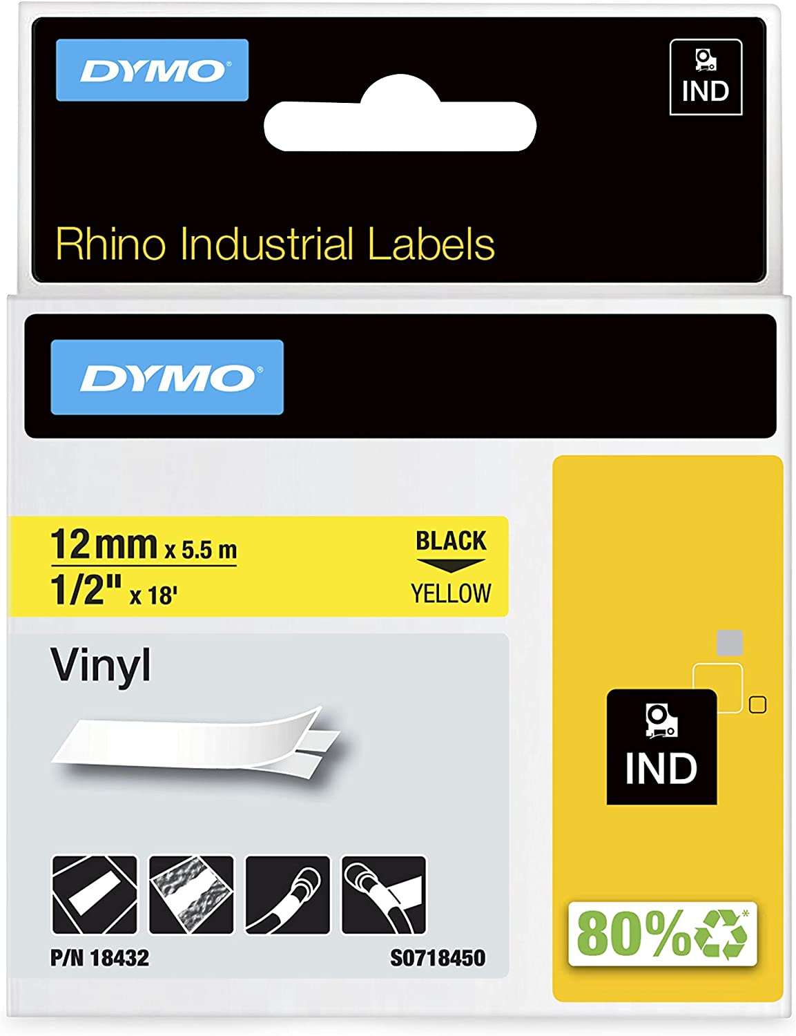 RD102127 LABEL TAPE RD-102127 102MM X 127MM - 341 LABELS