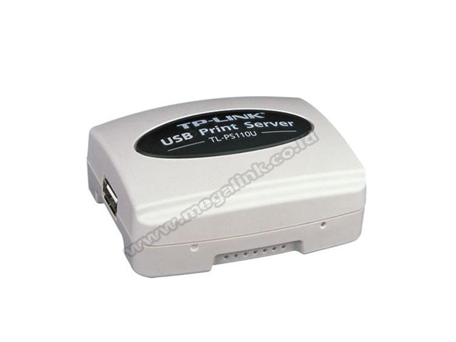 TP-LINK TL-PS110U, SINGLE USB 2.0 PRINT
SERVER, SUPPORTS EMAIL ALERT.