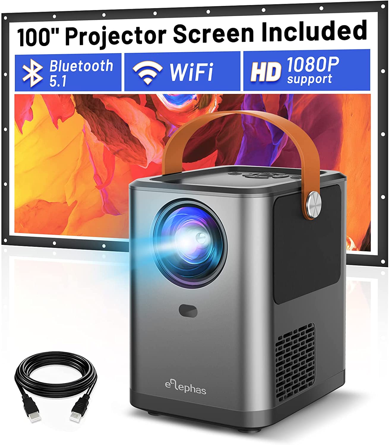 ANDROID-G01 EM ANDROID-G01 PROJECTOR, 1 X HDMI + WIFI INTERFACE
