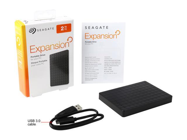 2TB SEAGATE EXPANSION EXTERNAL HDD USB 3,0