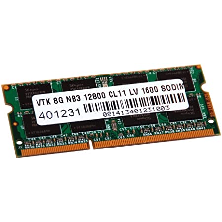8GB DDR3L PC1600 RAM Memory - Laptop Low Volt