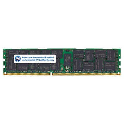 HP 4GB (1x4GB) Single Rank x4 PC3L-10600R (DDR3-1333) Registered CAS-9 Low Voltage Memory Kit COMPATIBLE DL160 (G8) DL360e (G8) DL360p (G8/SE) DL380e (G8) DL380p (G8) DL560 (G8), ML350e (G8) ML350p (G8) 647893-B21